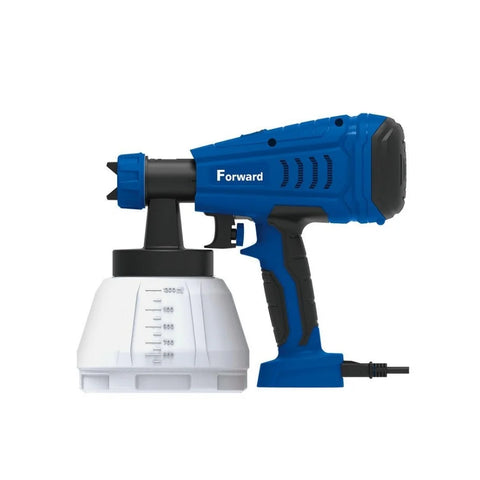 Forward 550W Spray Gun – 100% Copper Motor, 1300ml Paint Tank, Variable Speed | 3-Year Warranty