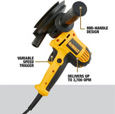 DEWALT DWE6401 Disk Polisher 700W Exceptional Polishing and Buffing performance.