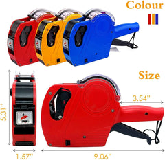 Pricing Tag Gun – MX5500 8-Digit Label Gun with 5150 White Stickers & Extra Inkers | Efficient & Accurate for Retail