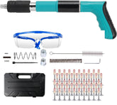 Manual Steel Nail Gun Tool with 15 Nails Heavy Duty Fastening Tool