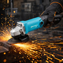 MYSOLO SL2001N 4-Inch Angle Grinder – 500W Copper Motor, Variable Speed 3000-11000 RPM, Heavy Duty Metal Grinder with Safety Guard & Auxiliary Handle