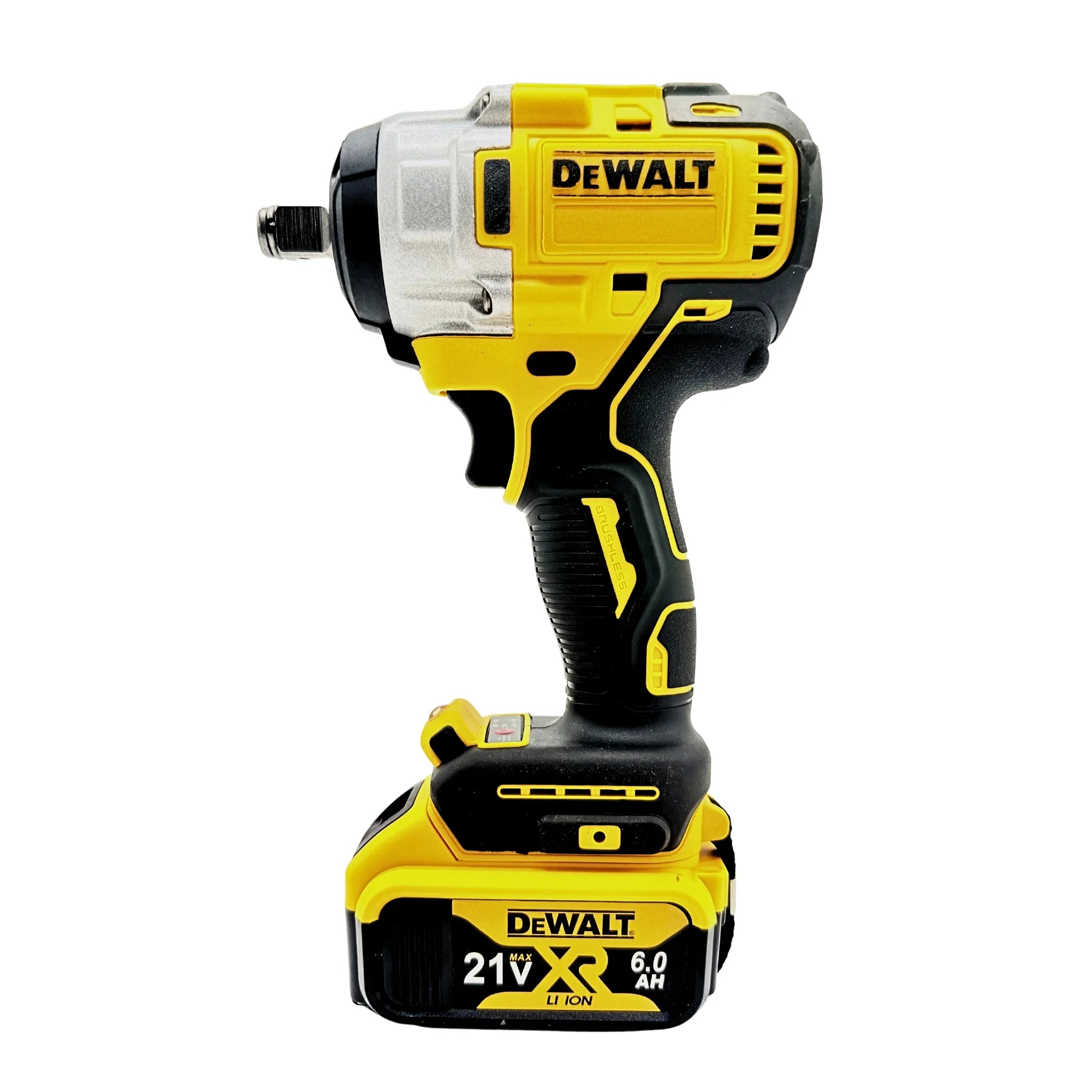 DEWALT 13mm Cordless Impact Wrench – Heavy-Duty Brushless Power Tool, , Copper Lifetime Warranty.