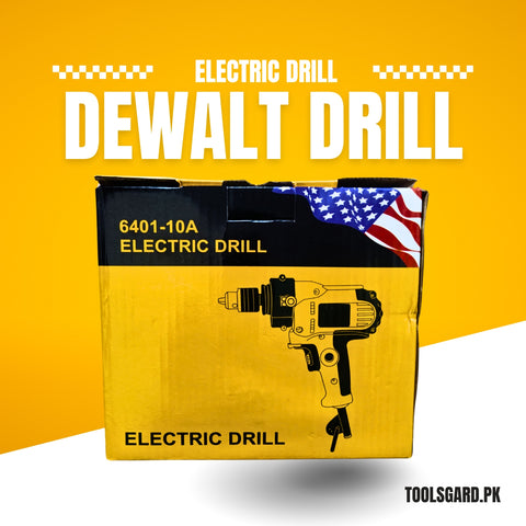 DEWALT 6401-10A Electric Drill 10mm , Made in USA, 100 % Original.