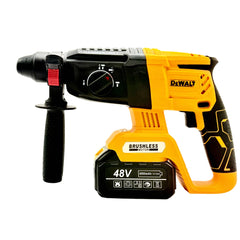 Dewalt 48V Rotary Hammer 26mm High Power Drilling and Chiseling Performance