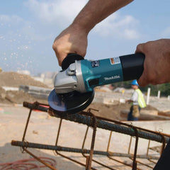 Makita MT9553 Angle Grinder | 4-Inch Disc | 710W Copper Motor | Compact & Lightweight | 1-Year Warranty