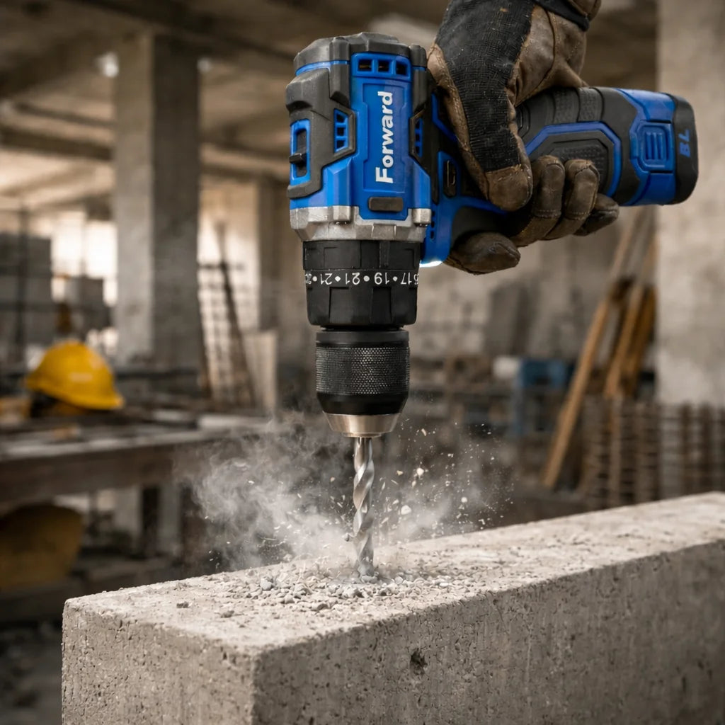 Forward 18V Brushless Cordless Drill Driver 10mm Metal Chuck | 45Nm Torque | Dual Speed | Copper Lifetime Warranty.