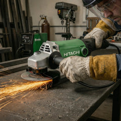 Hitachi G15SA2 150mm Angle Grinder | 1400W | 100% Copper Winding | Copper Lifetime Warranty.