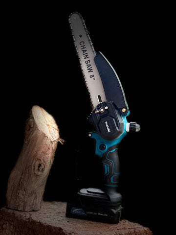 Makita 8-Inch Cordless Chain Saw – Brushless Copper Motor with 2 Years Replacement Warranty