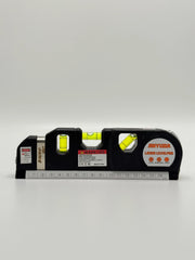 Multifunctional 4-Line Laser Level with Tape Measure – Precision Measurement & Alignment Tool