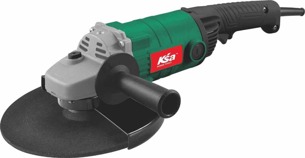 KSA 180mm Angle Grinder – 1400W, 7-Inch, Heavy-Duty Copper Motor, 1-Year Warranty