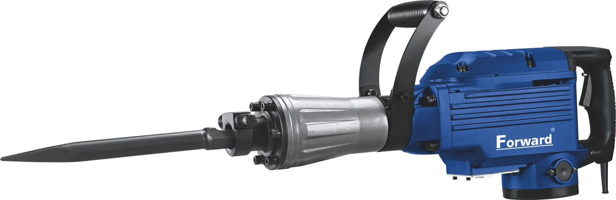 Forward Demolition Hammer – 65mm, 1500W, 100% Copper Motor, Heavy-Duty Concrete Breaker, 1-Year Warranty