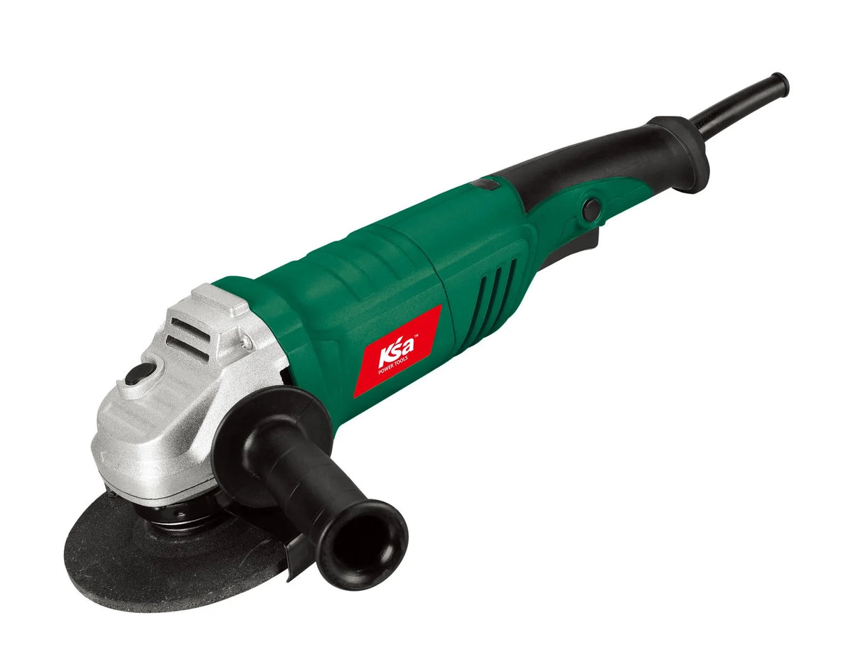KSA 125mm Angle Grinder 1200W, Heavy Duty Cutting and Grinding Machine, Copper Lifetime Warranty.