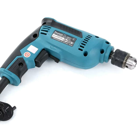 Makita M6001B Electric Drill - 10mm, 450W, Copper Winding, 1-Year Warranty