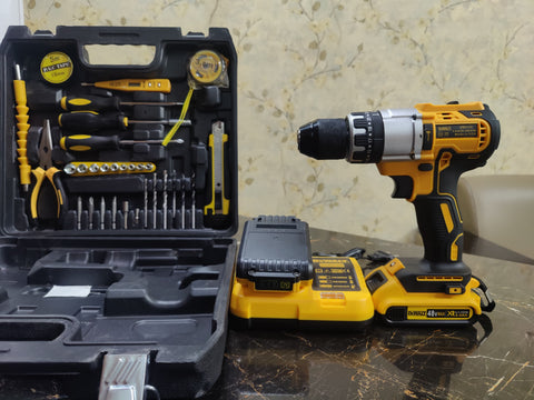 DEWALT 48V Cordless Drill Machine - Power and Precision for Every Task